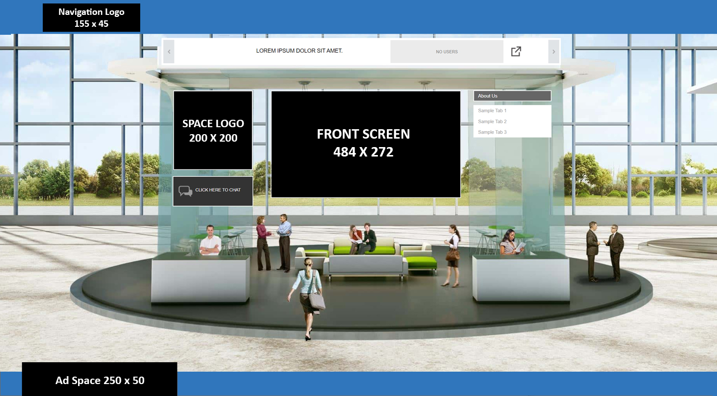 Image of 3D Sponsor Space: Vertex