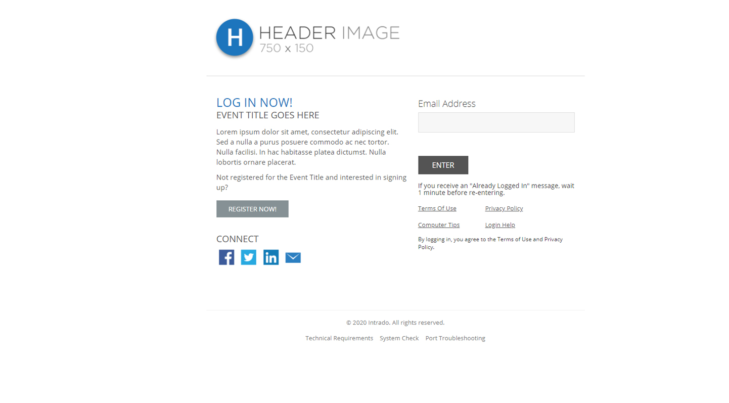 Image of 3D Login: VE Light Theme